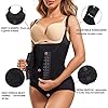 REYEOGO-Waist-Trainer-for-Women-Shapewear-Bodysuits-Firm-Body-Shaper-Butt-Lifter-Tummy-Control-Corset-Slimming-Girdles REYEOGO Waist Trainer for Women Shapewear Bodysuits Firm Body Shaper Butt Tummy Control Faja Colombiana Open Bust Corset (Medium, Black)