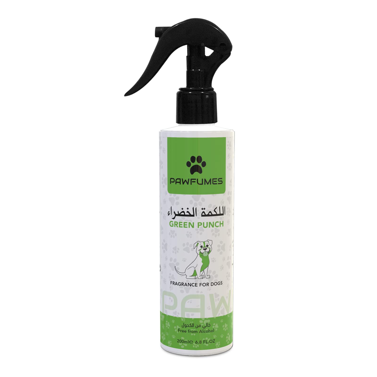 PAWFUMES Fragrance Spray for Dogs - Green Punch, 200 ml