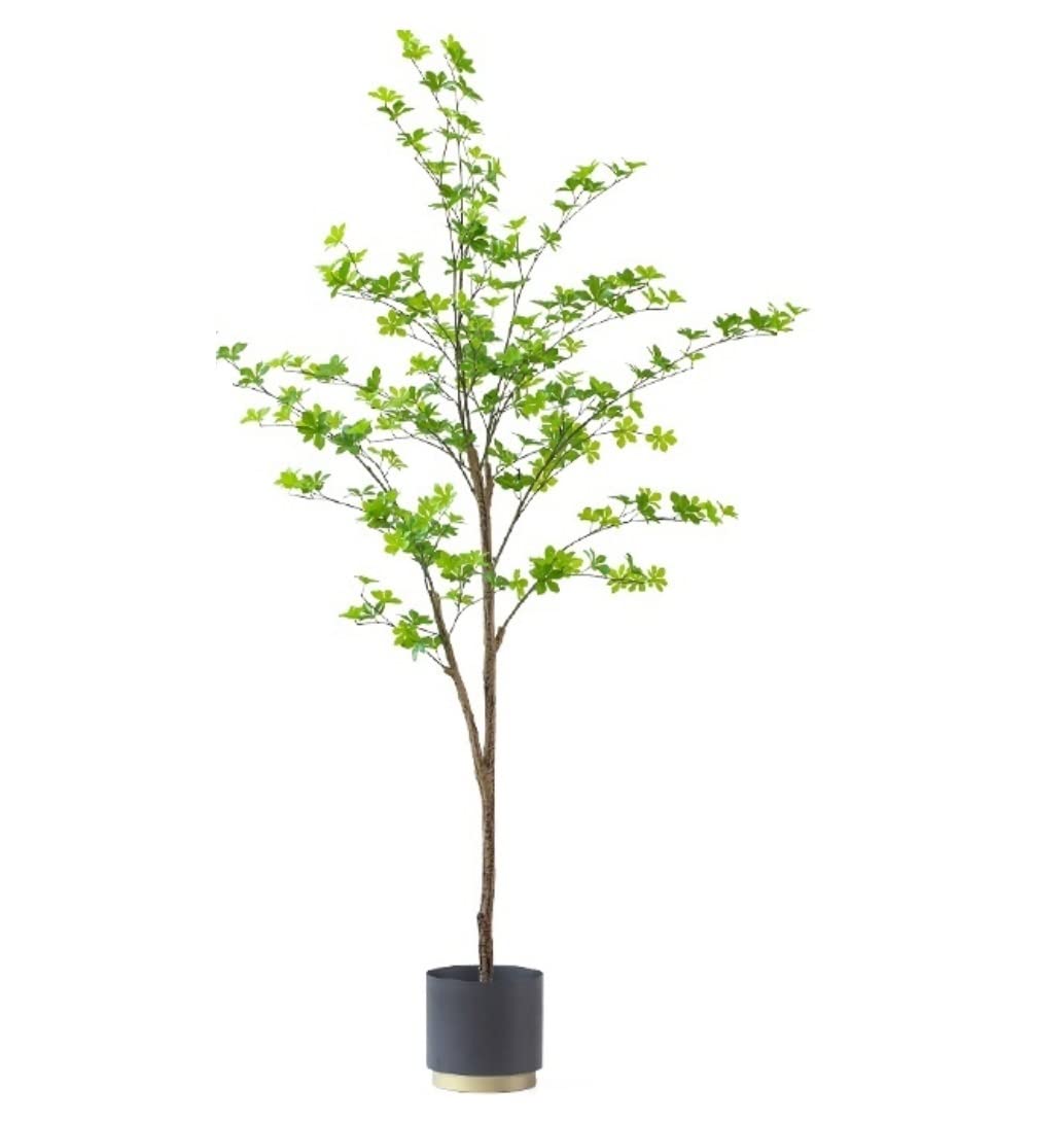 AYCDL Artificial Tree Plants Artificial Tree Bell Tree Indoor Green Plant Realistic Fake Plants For Home And Office Decoration Artificial Plants,Green-191cm