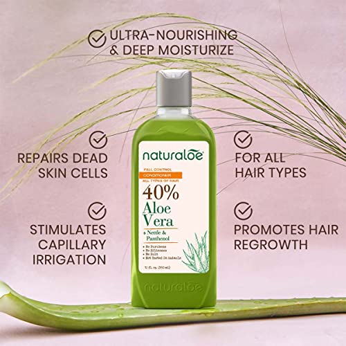 Naturaloe - Hair Fall Control - 40% Aloe Vera (Conditioner) #TOP5