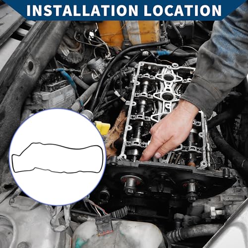 Image of No.1121323030 Valve Cover Gasket for Toyota Belta 2005-2012 / Cylinder Head Valve Seal Gasket /Durable Rubber / 1 Pcs