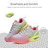 Hitmars Basket Femme Chaussures de Sport Running Sneaker Air Respirant Chaussures de Course Légères Chaussures de Running Fitness Gym Jogging Outdoor Gris EU 40 #4