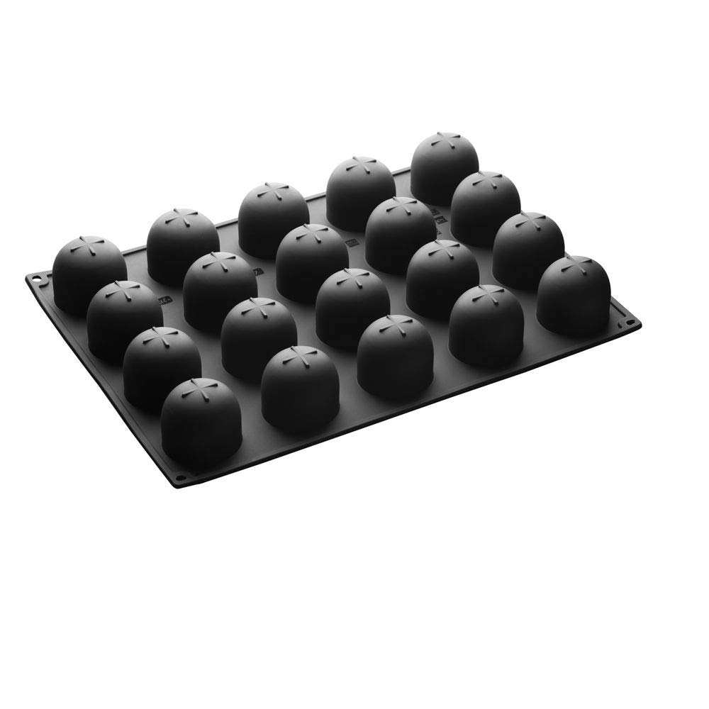 Pavoni Moule à pâtisserie en silicone balle de tennis 55 mm. Vol. 80 ml.