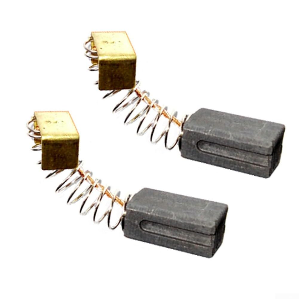 Trade-Shop Lot De 2 Balais De Charbon 6 X 12 Mm Pour Outils électriques