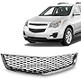 PERFIT LINER New Replacement Parts Front Lower Chrome Black Grille Grill Compatible With CHEVROLET Equinox 2010-2015 Replace For GM1200621 25798747