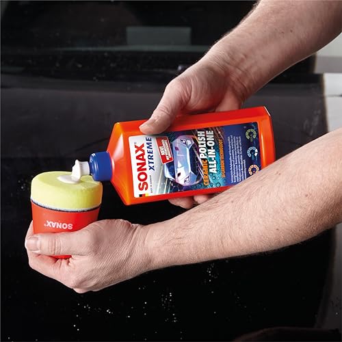 SONAX XTREME Ceramic Polish All-in-One (500 ml) beseitigt Verkratzungen auf vermatteten...