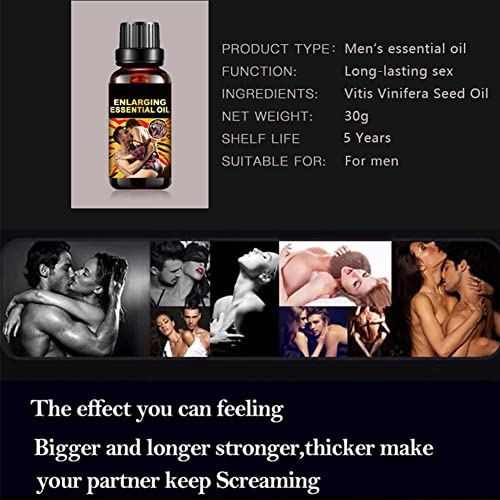 Men Massage Oil for Sex -Sexual Enhancement Erection Cream Penisgrowth Oil... - Image 4