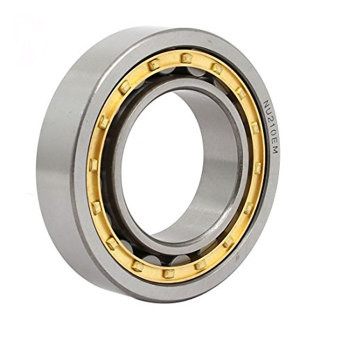 Aexit NU210EM 90mmx50mmx20mm Transmission Parts Single Row Cylindrical Roller Bearing Model:17as52qo346