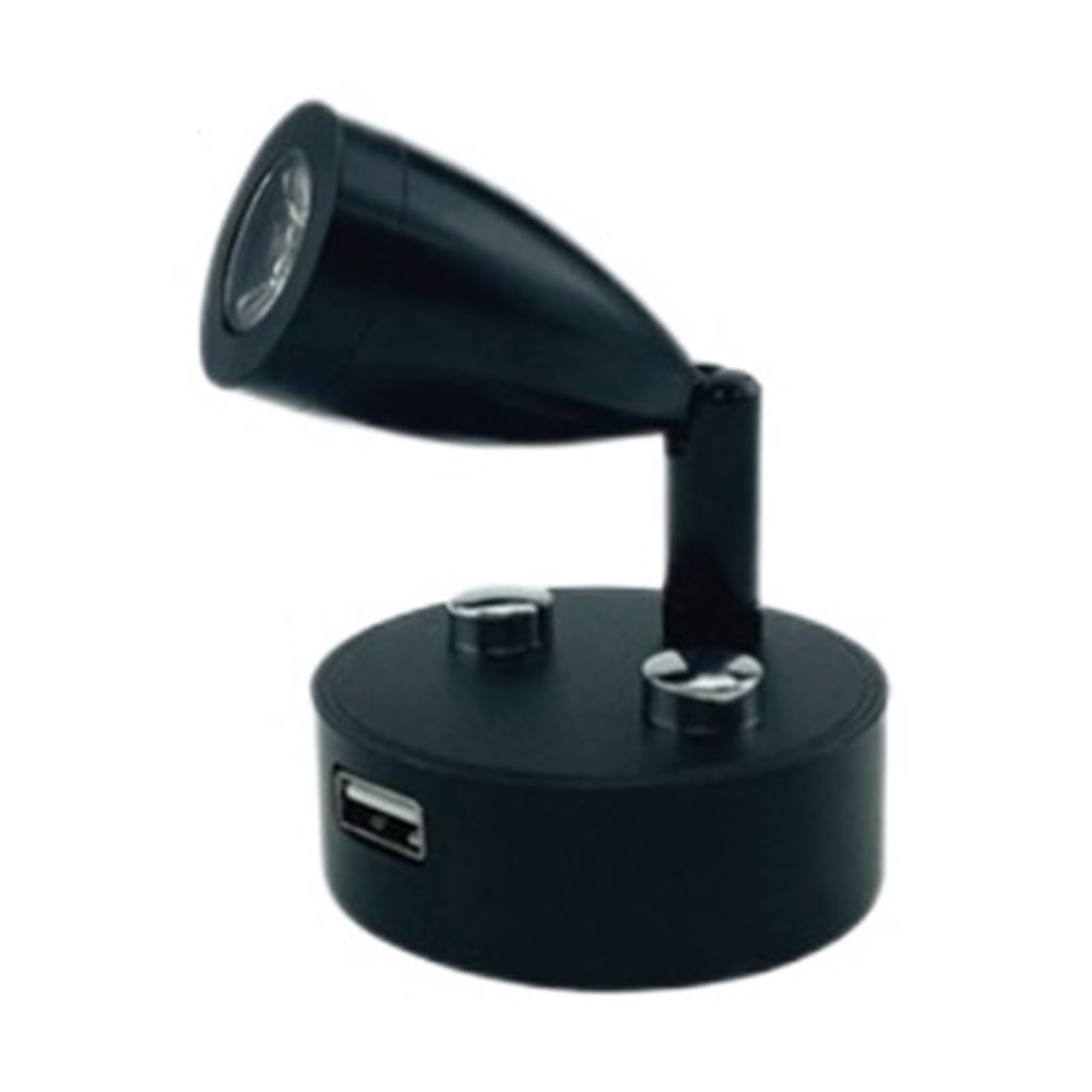 2 Szt. 12-24 V DC USB Lampy Do Czytania W Kamperze Lampa Ścienna LED Smart Touch Jasne śWiatłA(Black,3000k warm white)