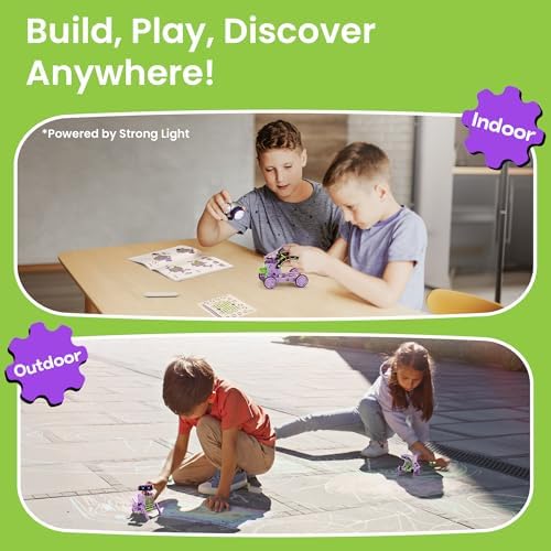 Sillbird Solar Building Robot Kit, 12-in-1 STEM Gift for Boys Aged 8-14 - 3