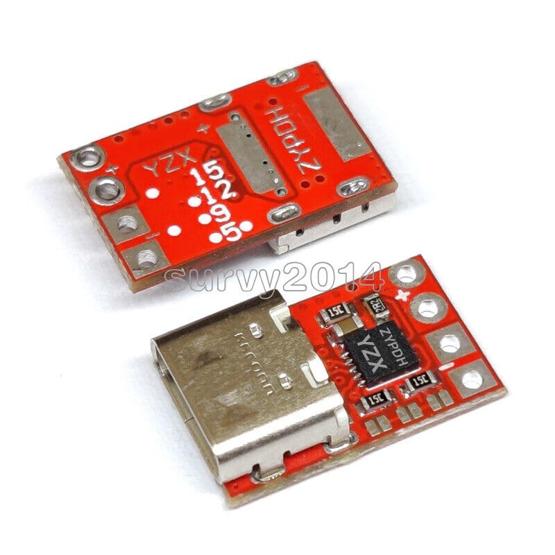 Huyhuyhuy Tool Part for Type-C USB PD2.0 3.0 to DC Decoy Fast Charge Trigger Poller Detection Modul
