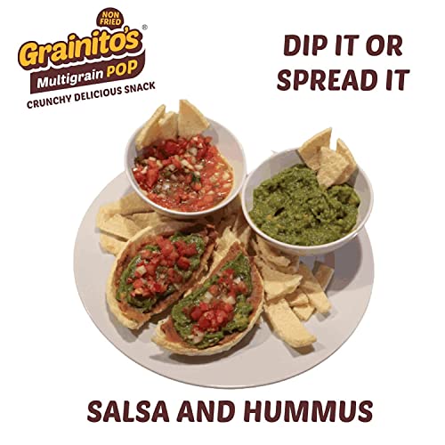 Image of Grainitos Healthy Multigrain Papad, Not Baked Not Fried - its POPPED (Most preffered combo) Salted 1, Mix Masala 1, Garlic 1, Chilli Flakes 1