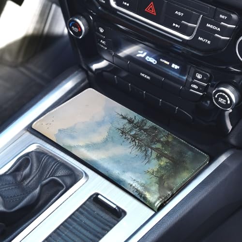 Organizador para carro de cuero miniatura 5
