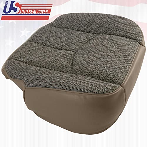 2003-2007 for Chevy Silverado Work Truck Driver Side Bottom Cloth Seat Cover Tan - Image 5