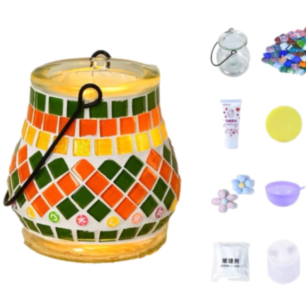 Amazon.co.jp: CLAFTLAB SAILモザイクキャンドルホルダー 手作りキット