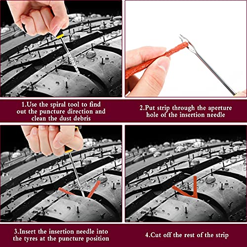 Tubeless Reparaturset Dadabig für Fahrräder und Autos