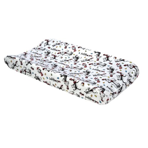 Trend Lab Dr. Seuss Changing Pad Cover, Cat in The Hat