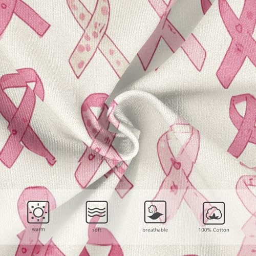 Wusikd Pink Ribbon Boys' Underwear Cotton Boys Briefs Soft Toddler Underwear 2T3