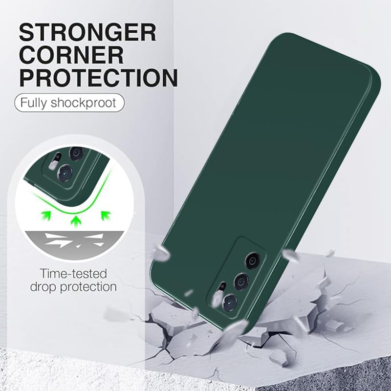 WOKEZ Ultratunt Telefonfodral för Xiaomi Redmi Note 12 Pro 5G - Grön