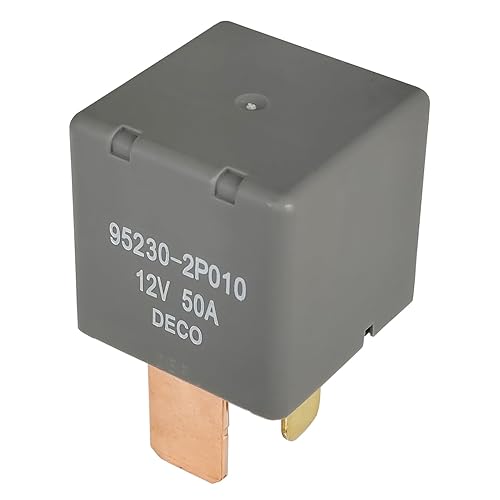 Miniatura 3 de 95230-2P010 50A 12VDC Relé de potencia automotriz 4Pins Compatible con 897H-1AH-D-R1-12VDC 5M5T14B192EA 39160-37110 13742705