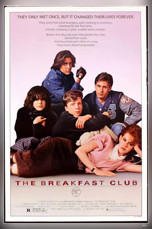 POSTERDADDY Breakfast Club The Movie Matte Finish Paper Poster Print 12 x 18 Inch (Multicolor) PD-4453