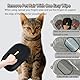 MOUHIV 2 Stück Fellmagnet Handschuh, Doppelseitige Fellpflegehandschuh für Pets, Wiederverwendbare Tierhaarentferner handschuh, Pet Hair Remover Glove zum Reinigen von Kleidung Teppichen und Sofas