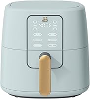 Vista 12 de B - Freidora de aire digital de 6 cuartos de galón, tecnología TurboCrisp, 4 presets, 170°F-400°F, antiadherente, apta para lavavajillas, 1750