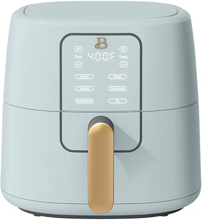 B - 6-Quart Digital Air Fryer, TurboCrisp Technology, 4 Presets,