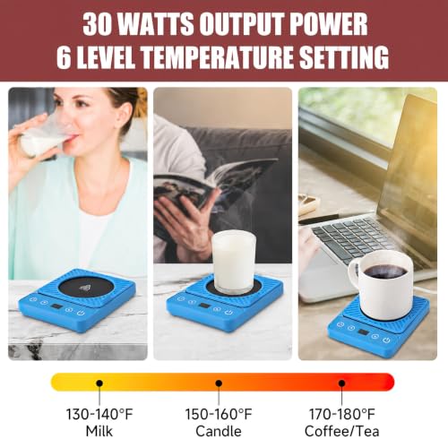 Image of Mug Warmer - Electric Coffee Mug Warmer with Timer