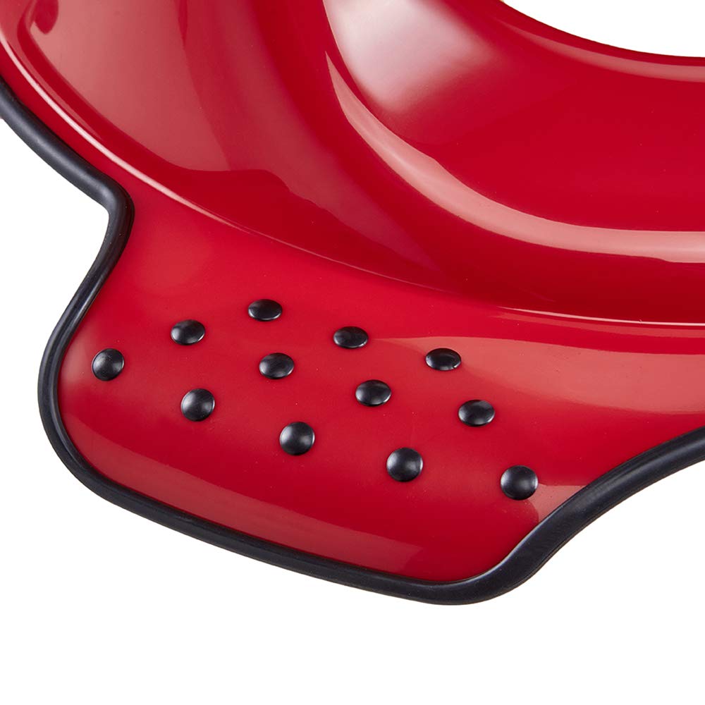 keeeper Reductor de Inodoro Cars de Disney, De 18 Meses a 4 Años, Antideslizante, Ewa, Rojo Cereza