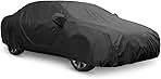 uxcell 3XL Breathable Waterproof Car Cover with Mirror Pockets - All-Season Protection for SUV, Pickup Trucks, Large Vehicles