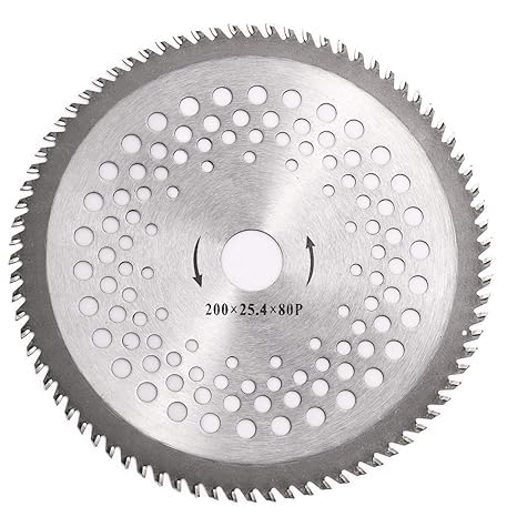 Sadaiv Nipun 10" 80T Carbide Tip Blades with Washer Fit for Brush Cutter, Trimmer, Weed Eater Blade (2 Pack) 80t blade strong, durable and Universal fit: Generic Brush Cutter (B0CLCWYX1Y) Amazon Price History, Amazon Price Tracker