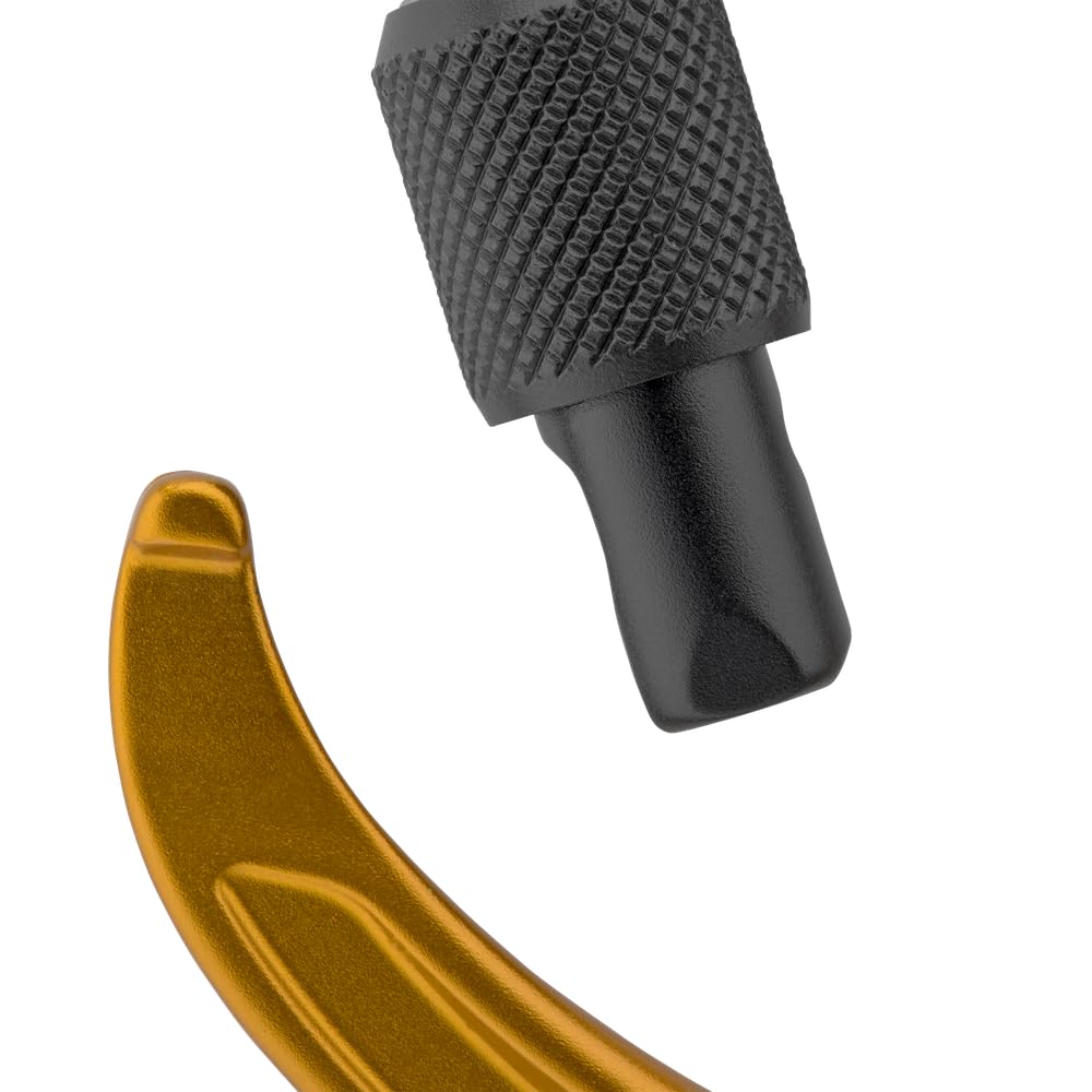 SALEWA Ortles Screw Carabiner, Orange, Uni Unisex Adulto