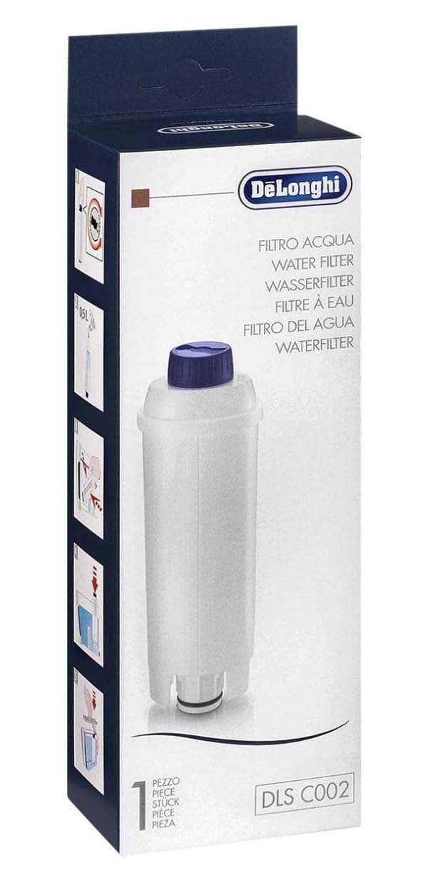 4 x Delonghi Filtre adoucisseur d'eau DLSC002 ECAM ESAM Etam ec820 magnifique véritable