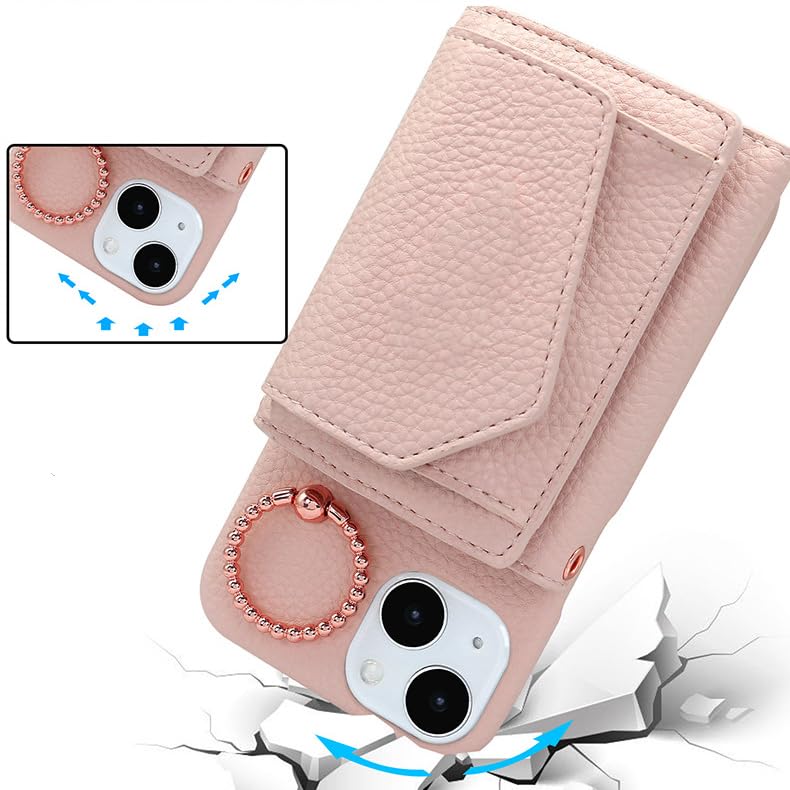Funda Libro Para IPhone 15 Pro MAX - Cuero PU Con Ranura Para Tarjetas Y Cierre Magnético