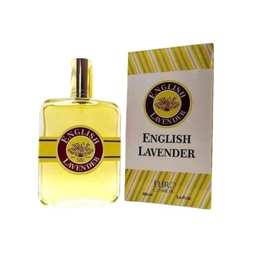 Perfume Deo Colônia English Lavender 100 Ml Lavanda-Inglesa Euro Cosmetic