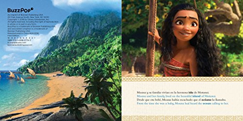 Disney Moana: Movie Storybook / Libro Basado En La Película (English-Spanish) (Disney Bilingual) #TOP2
