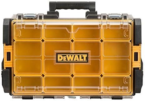 (USA Warehouse) NEW DEWALT 22 in. Tough System Case with Clear Lid Black DWST08202 Tool Box Powe -/PT# HF983-1754419729