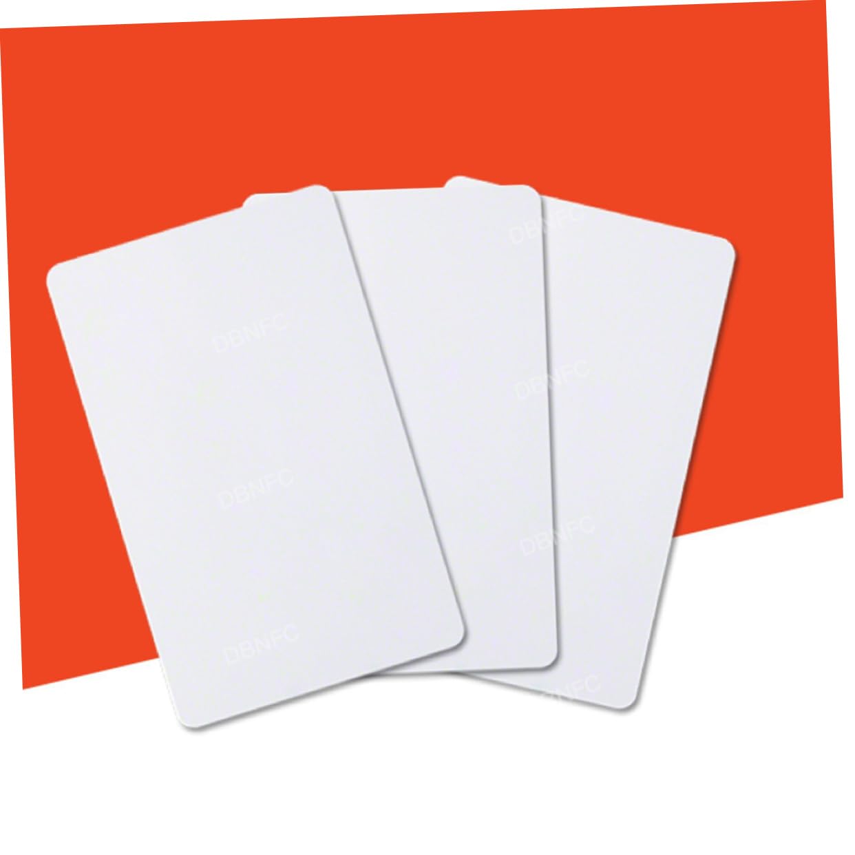 Mipcase 3 Ensembles Enregistrement Des Pièces Vide Fabricant Ébrécher Imprimable Clé Badges D'identification Carte D'accès À L'entrée Blanche 100 Pièces * 3