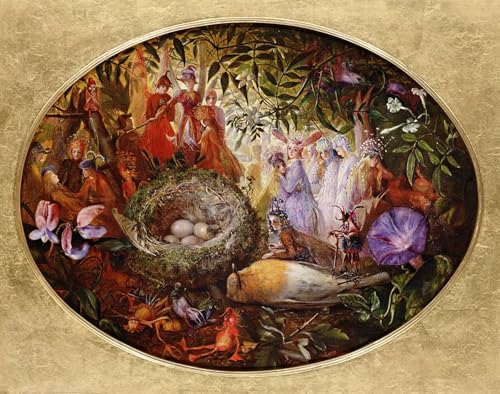 La Mort de Cock Robin Affiche Imprimé Sur Toile 60x90cm Décoration Bureau