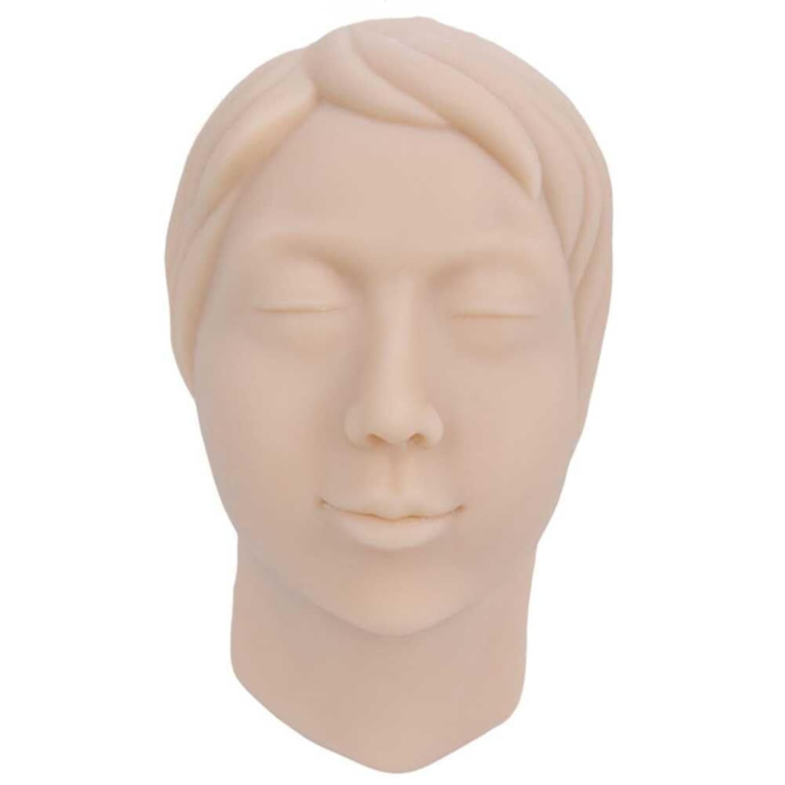 Mannequin d'entraînement à l'injection, tête humaine en silicone pour la pratique de la suture avec tissu osseux simulé et expérience d'opération réaliste