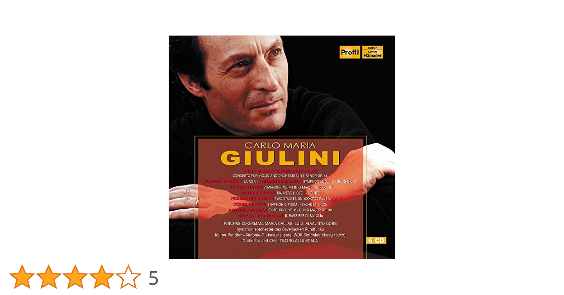 カルロマリアジュリーニ生誕100年記念ザコンプリートソニーレコーディングス22枚 Amazon.co.jp: Giulini: The Complete Sony Recordings