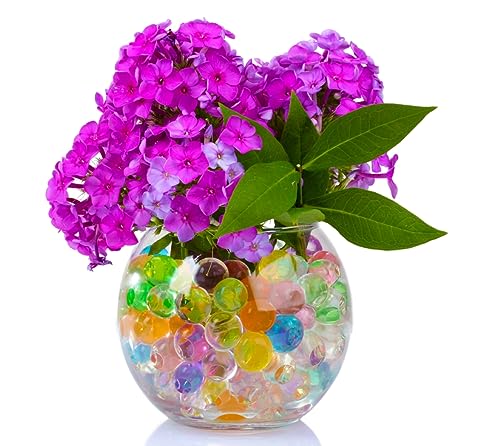 iCOOLIO Lot de 50 000 perles d'eau transparentes orbies XXL pour fleurs, boules de gel – vue 6