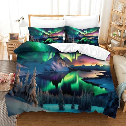 Parure de lit 200x200 cm Aurora pour créer une chambre cocon à la maison - 3