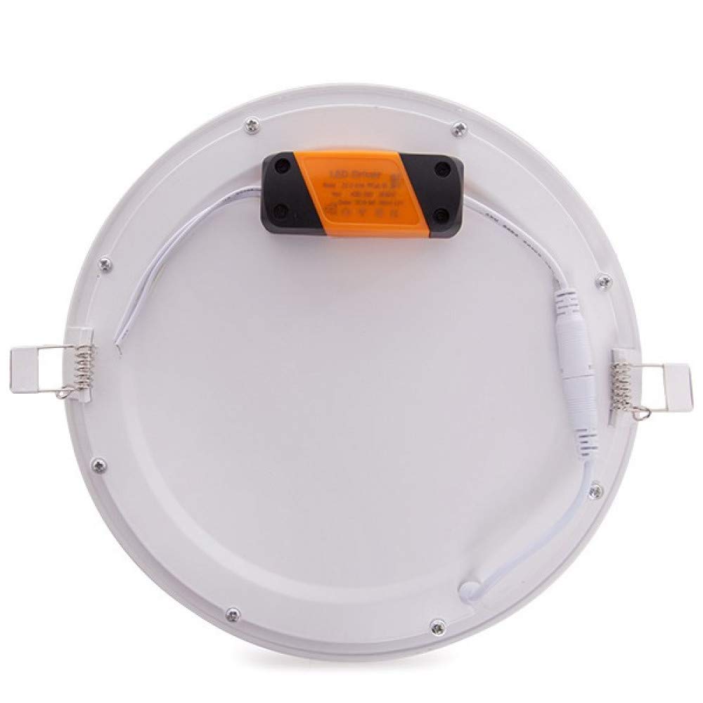 Placa LED 20W 2000Lm 4200ºK Circular 40.000H [GR-RDP15-20W-W] | Greenice