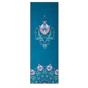 Yoga Mat Print Qucik Dry Non-Slip Foldable Yoga Towel Fitn Blanket