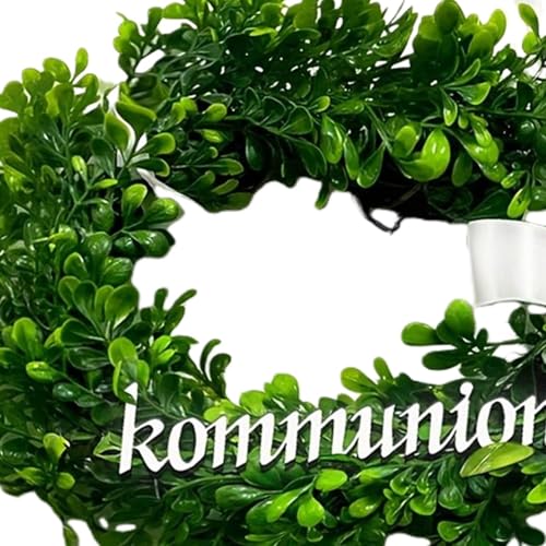 Couronne de buis pour mariage et décoration de maison rustique - 7