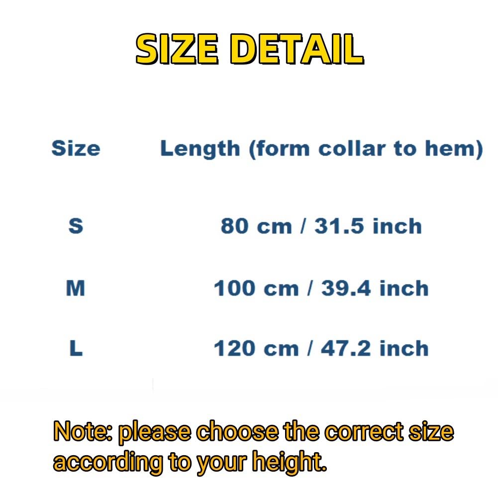 Proumhang Black Hooded Cape Kids Hooded Robe Cloak Witch Cloak Vampires Cape Devil's Cloak Grim Reaper Cape for Boys Girls Halloween Masquerade Christmas Cosplay Fancy Dress Party 80cm/31.5" - Image 4