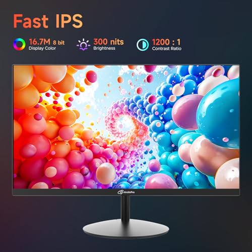 Image of ArcticPro 27inch Gaming Monitor 180Hz, Fast IPS, FHD 1080p Monitor, 1ms, Adaptive Sync, HDMI & DP Ports, 3-Sided Frameless, Enhanced Eye Care, VESA, Tilt Adjust