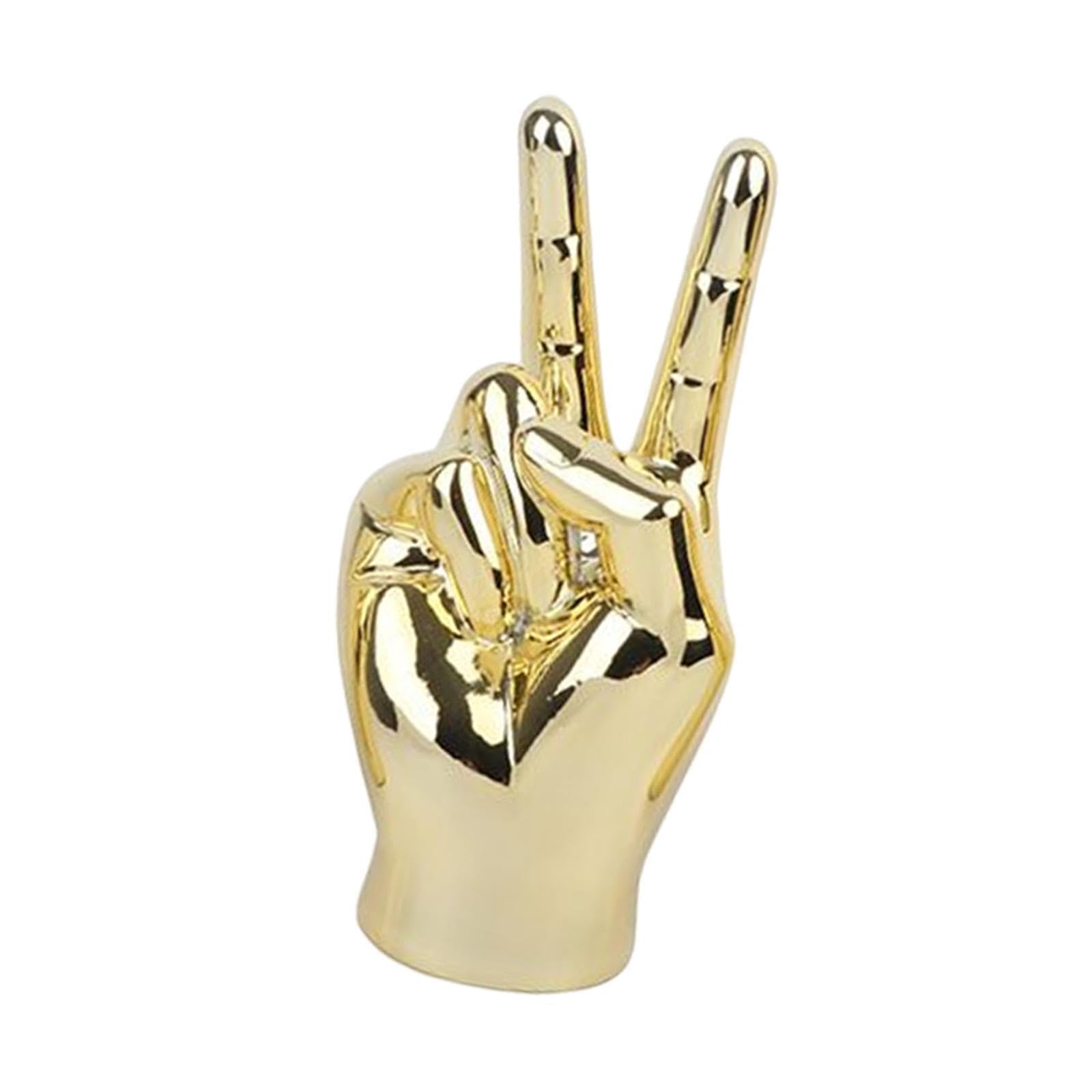 YIXANNX Artistic Hand Sculptures Crafted In Resin Unique Display Home Accents Living Room Office Centerpieces Or Gift Ideas Resin Crafts Ornament Art Works